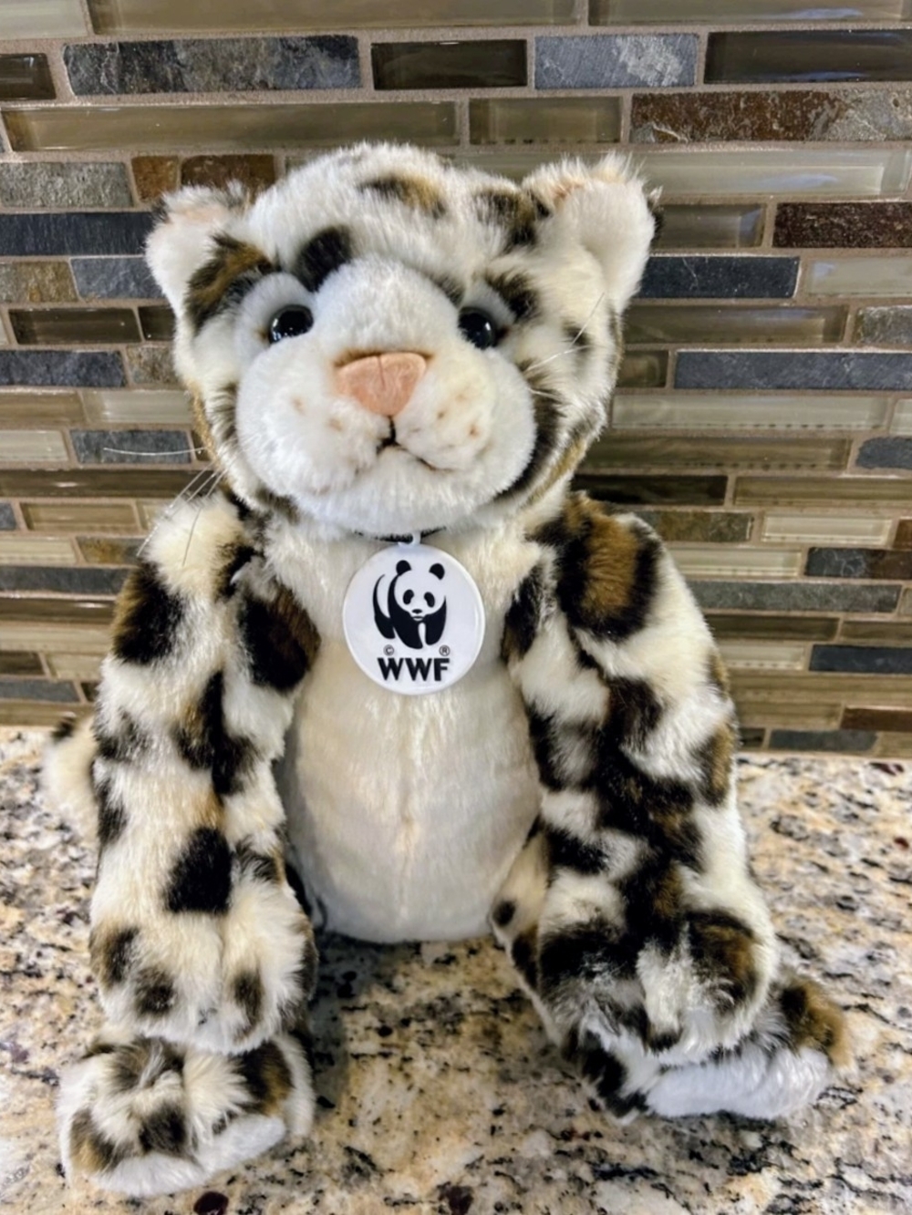 Build-A-Bear×WWF Snow Leopard Plush
